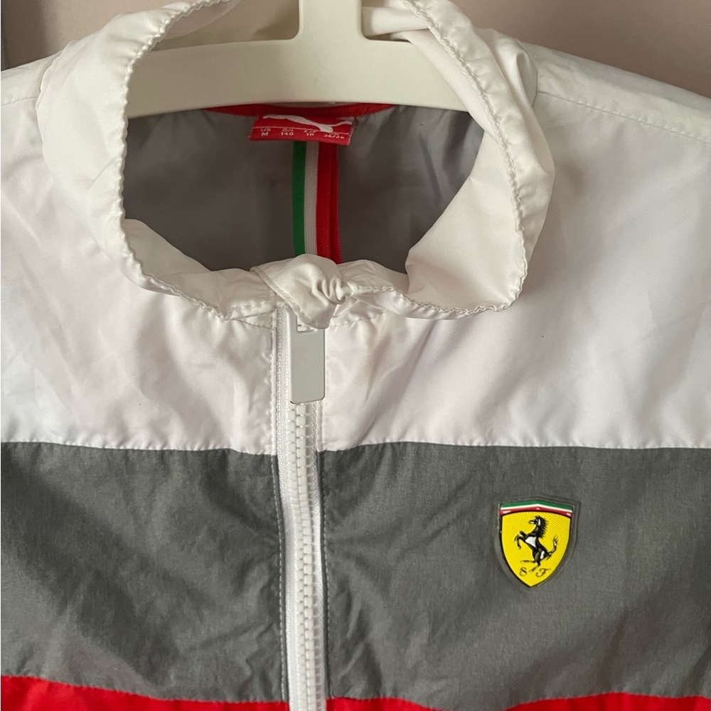 Puma Ferrari rain kids jacket